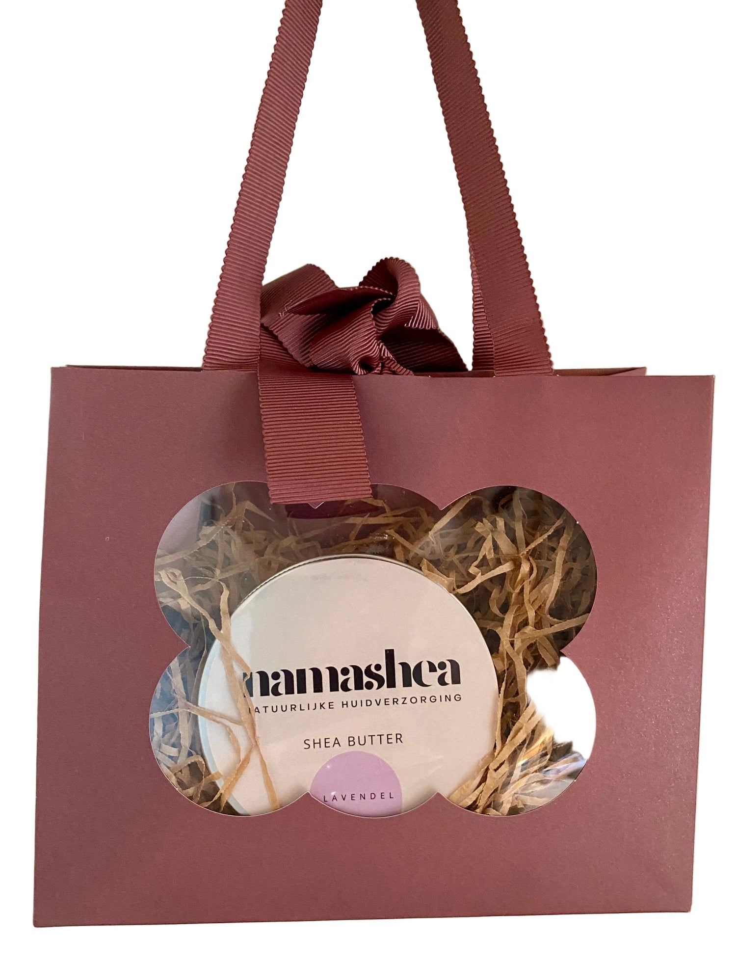 cadeautasje met shea boter